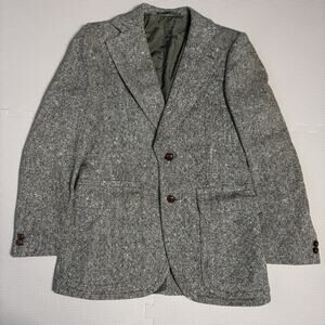 Peek and Cloppenburg Mens Tweed Sports Coat Blazer Size S Made in Germany